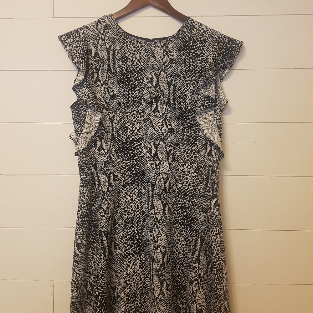 Black and White Party Dress